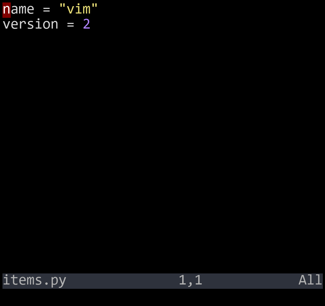 After yy then p — the first line was yanked and pasted below